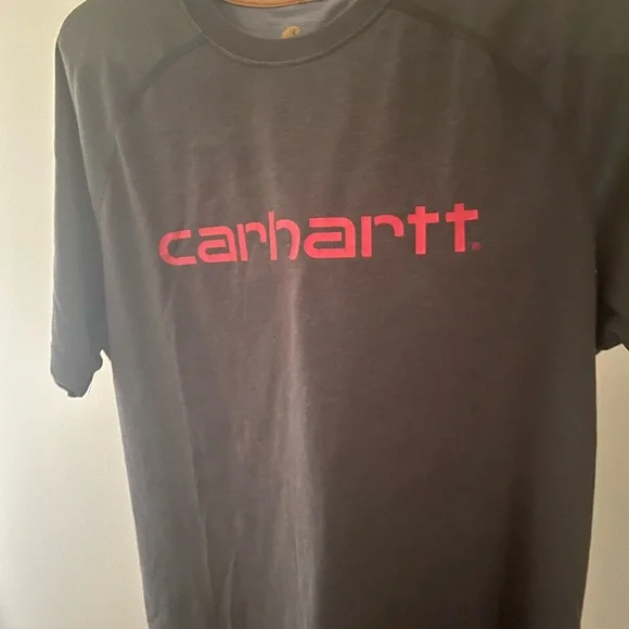 Carhartt Black and Red Short Sleeve Tee - Picture 4 of 4